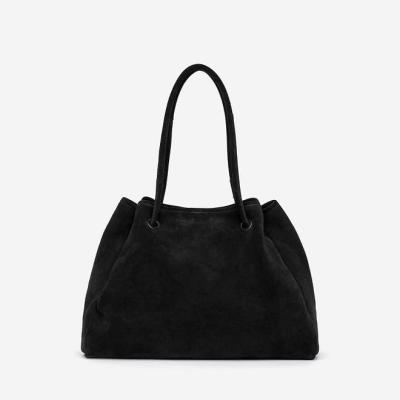 Suede Tote Bag